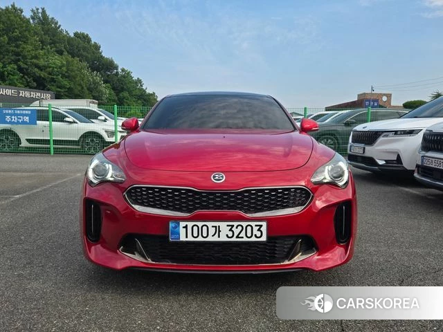 Kia Stinger 2018 Красный из Кореи