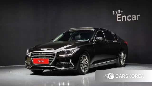 Genesis G80 2018 Черный из Кореи