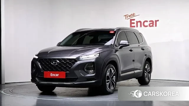 Hyundai Santa Fe TM 2019 Серый из Кореи