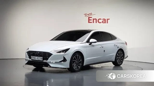 Hyundai Sonata (DN8) 2020 Белый из Кореи