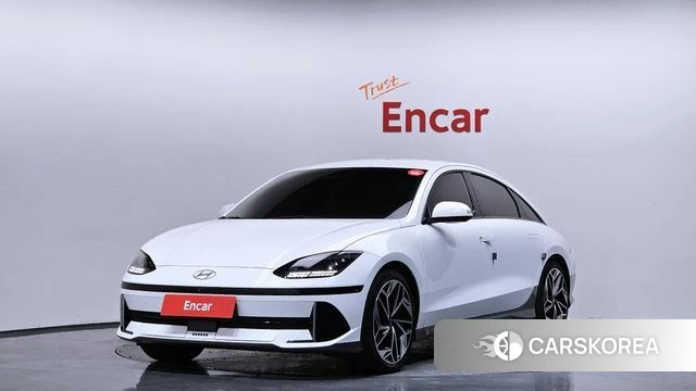 Hyundai Ionic 6 2022 Белый из Кореи