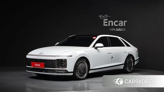 Hyundai Grandeur Hybrid (GN7) 2024 Белый из Кореи