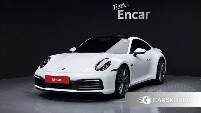Porsche 911(992) 2024 Белый из Кореи