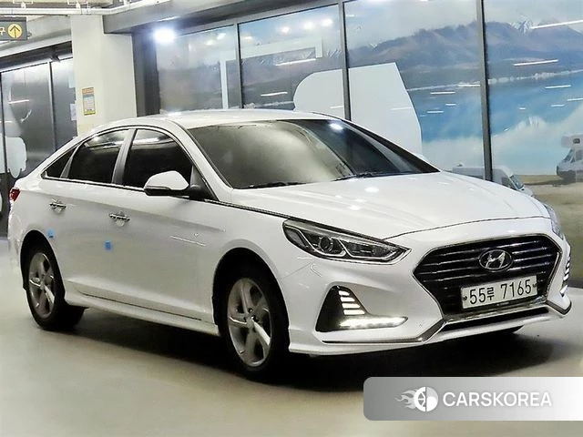Hyundai Sonata New Rise 2018 Белый из Кореи