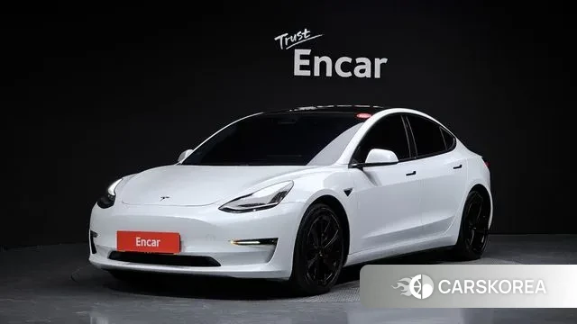 Tesla Model 3 2020 Белый из Кореи