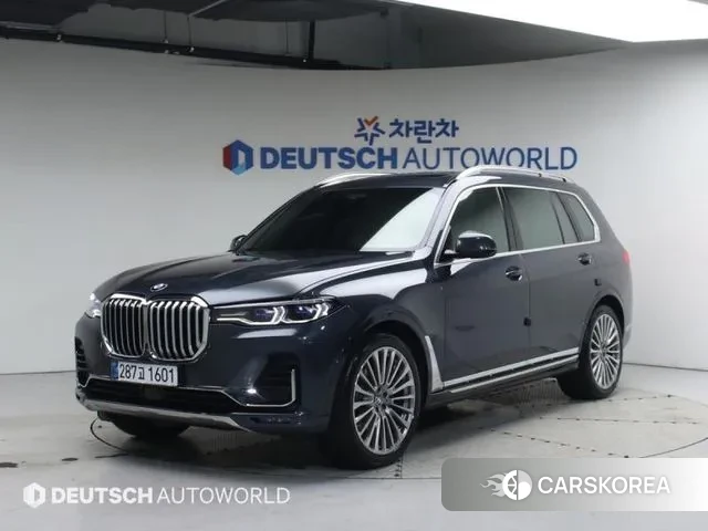BMW X7 (G07) 2020 Серый из Кореи
