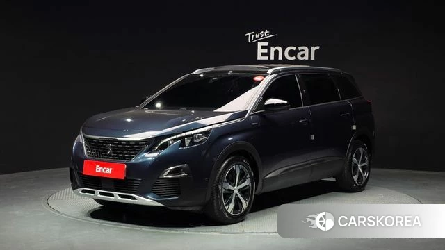 Peugeot 5008 second generation 2018 Синий из Кореи