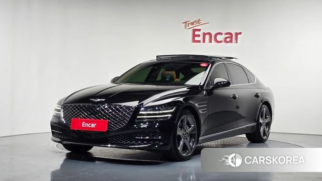Genesis G80 (RG3) 2021 Черный из Кореи