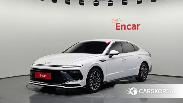 Hyundai Sonata D Edge Hybrid (DN8) 2024 Белый из Кореи