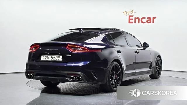Kia Stinger 2018 Синий из Кореи