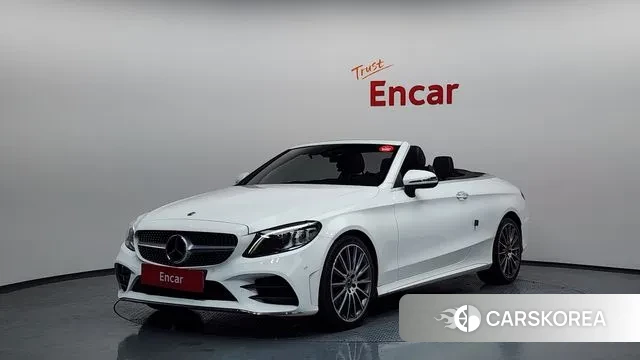 Mercedes-Benz C-Class W205 2022 Белый из Кореи