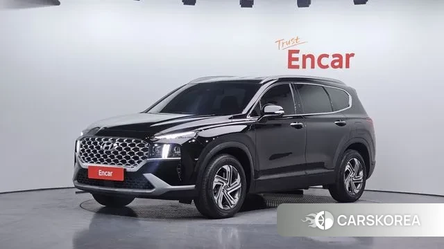 Hyundai The New Santa Fe 2021 Черный из Кореи
