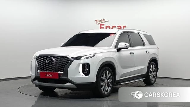 Hyundai Palisade 2021 Белый из Кореи