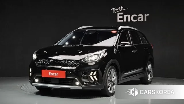 Kia The New Niro 2021 Черный из Кореи
