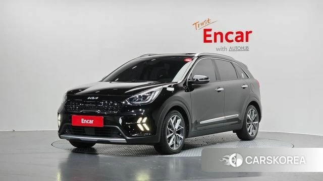 Kia The New Niro 2021 Черный из Кореи