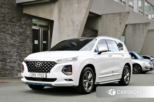 Hyundai Santa Fe TM 2018 Белый из Кореи