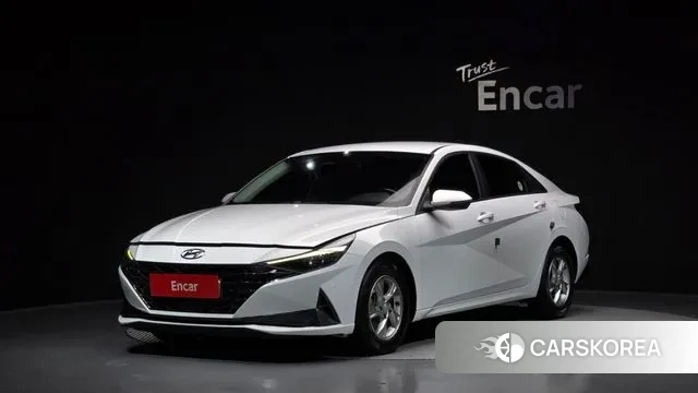 Hyundai Avante (CN7) 2020 Белый из Кореи