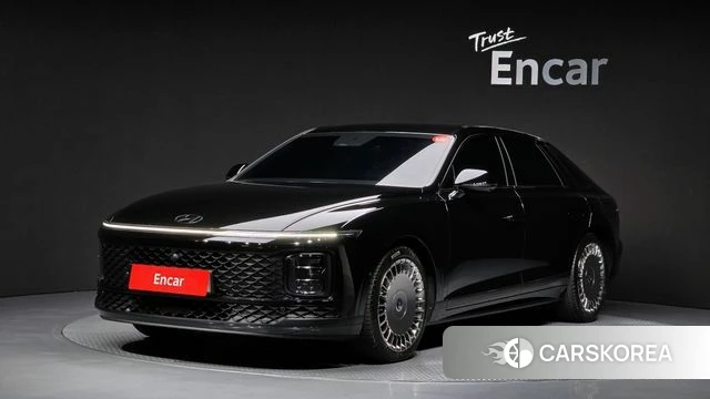 Hyundai Grandeur (GN7) 2023 Черный из Кореи