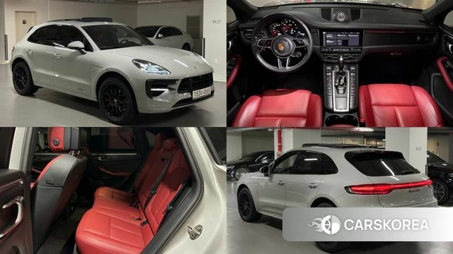 Porsche Macan 2021 Серебристо-серый из Кореи
