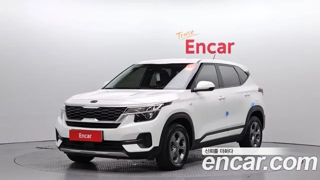 Kia Seltos 2021 Белый из Кореи