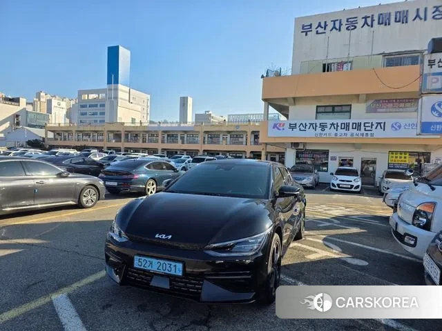 Kia EV6 2021 Черный из Кореи