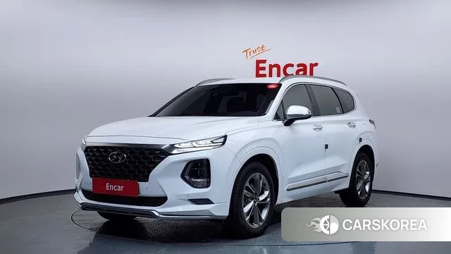 Hyundai Santa Fe TM 2018 Белый из Кореи