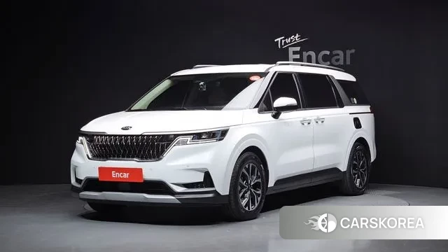 Kia Carnival 4th generation 2021 Белый из Кореи