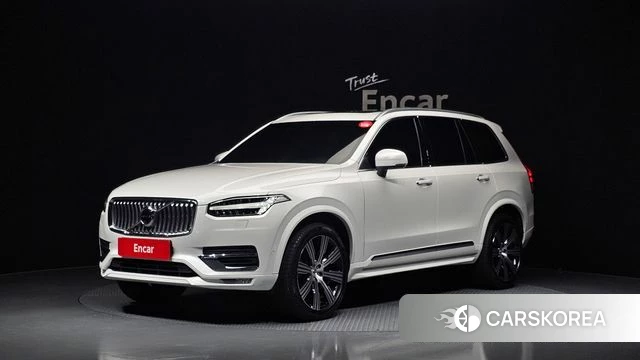 Volvo XC90 second Generation 2021 Белый из Кореи