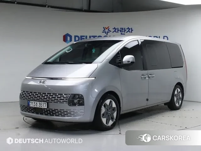 Hyundai Staria 2021 Серебряный из Кореи