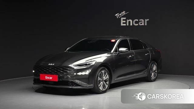 Kia K8 Hybrid 2022 Серый из Кореи