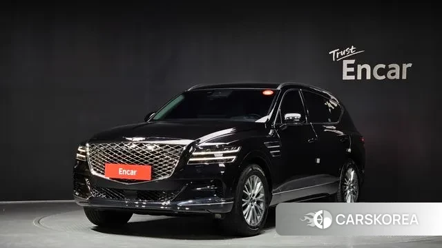 Genesis GV80 2021 Черный из Кореи