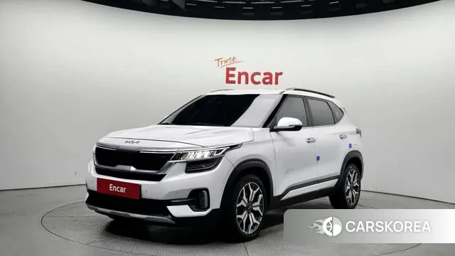 Kia Seltos 2021 Белый из Кореи