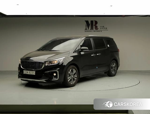 Kia The New Carnival 2019 Черный из Кореи