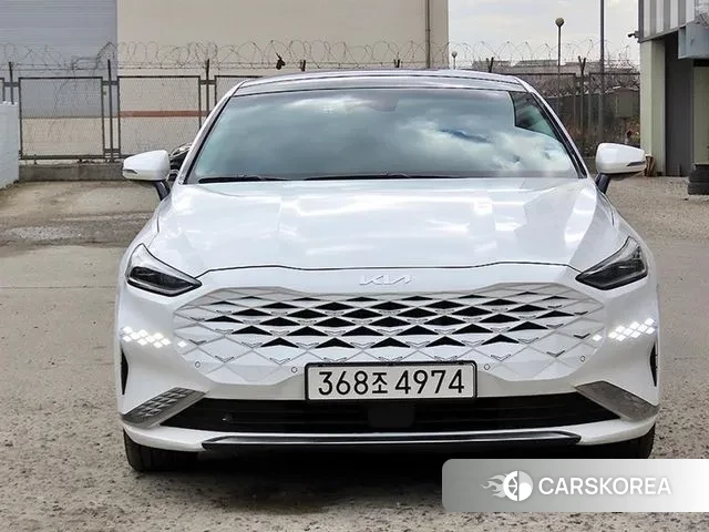Kia K8 Hybrid 2022 Белый из Кореи