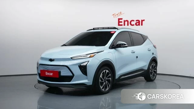 Chevrolet (GM Daewoo) Bolt EUV 2022 Небесно-голубой из Кореи