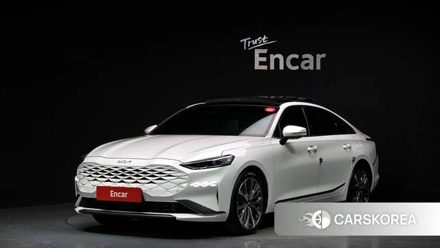 Kia K8 2021 Белый из Кореи