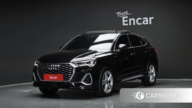 Audi Q3 (F3) 2023 Черный из Кореи