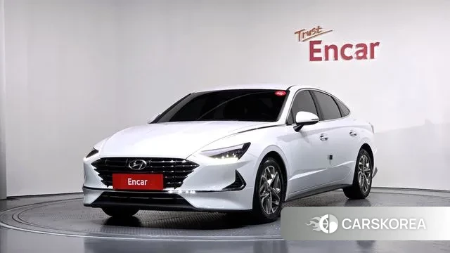 Hyundai Sonata (DN8) 2021 Белый из Кореи