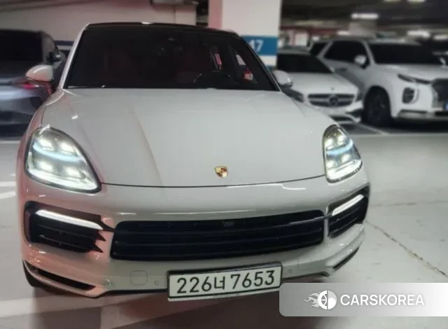 Porsche Cayenne (PO536) 2020 Белый из Кореи