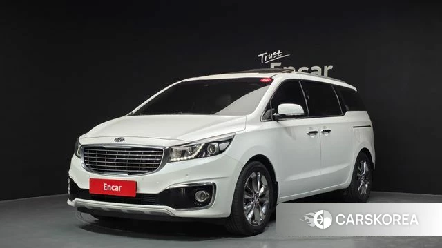 Kia All New Carnival 2018 Белый из Кореи
