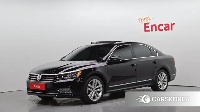 Volkswagen The New Passat 2018 Черный из Кореи