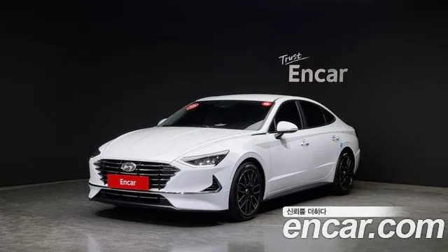 Hyundai Sonata (DN8) 2019 Белый из Кореи