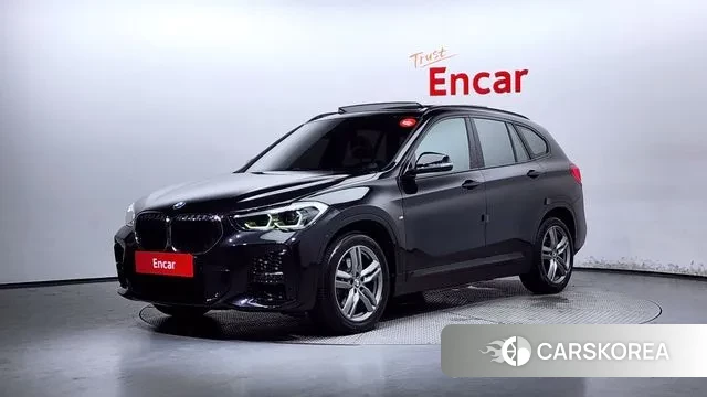 BMW X1 (F48) 2022 Черный из Кореи