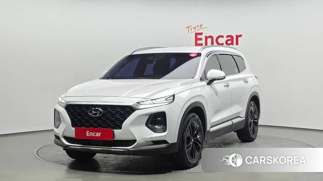 Hyundai Santa Fe TM 2018 Белый из Кореи