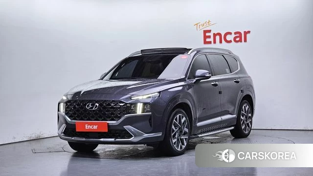 Hyundai The New Santa Fe 2020 Серый из Кореи