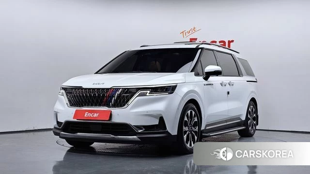 Kia Carnival 4th generation 2021 Белый из Кореи