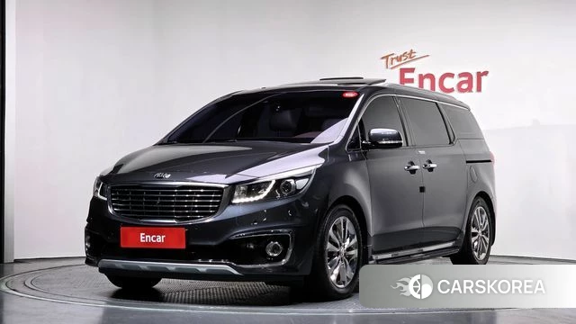 Kia All New Carnival 2018 Серый из Кореи
