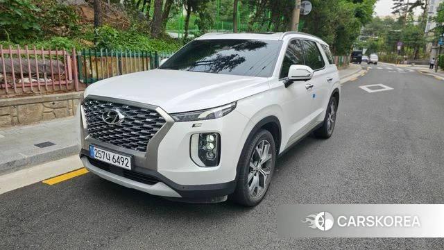 Hyundai Palisade 2022 Белый из Кореи