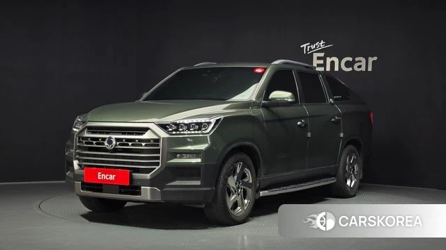 Ssangyong The New Rexton Sport 2023 Темно-зеленый из Кореи