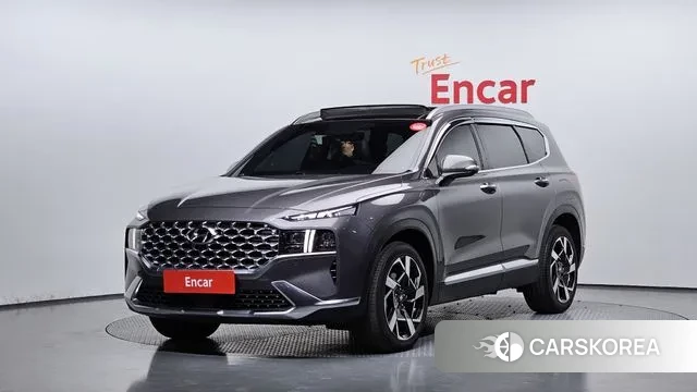 Hyundai The New Santa Fe 2020 Серый из Кореи